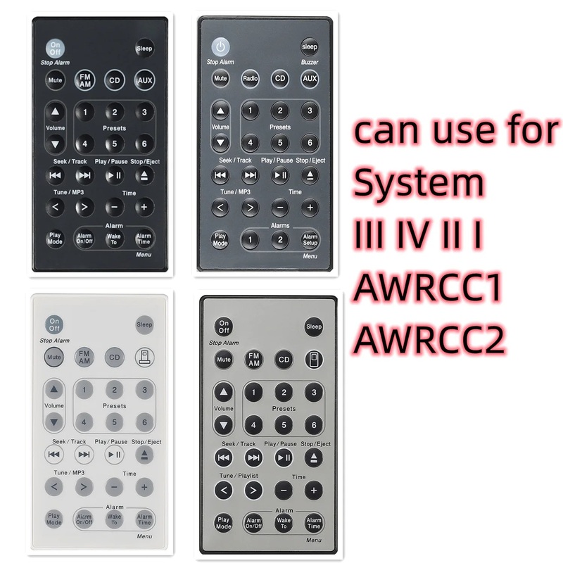 Universal Replacement Remote Control for Bose Sound Touch Wave Music Radio System-Generation System III IV II I) AWRCC1 AWRCC2