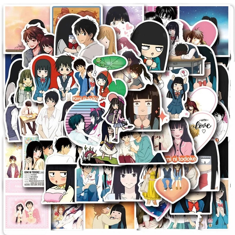 10/30/50pcs Kimi Ni Todoke Anime Stickers Sawako Kuronuma Kazehaya Shouta Sticker Notebook Luggage Laptop Kurumizawa Ume Decal