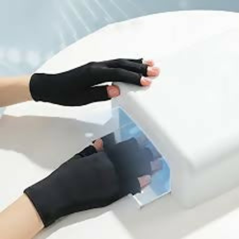1 pc Anti UV Radiation Gel Dryer Machine Protection Gloves UV Radiation Protection Gloves LED Lamp Nail UV Protection Glove Nail Art Gel Nail