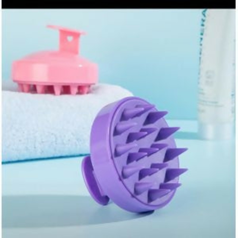 1 pc High Quality Silicone Scalp Massager Shampoo Brush