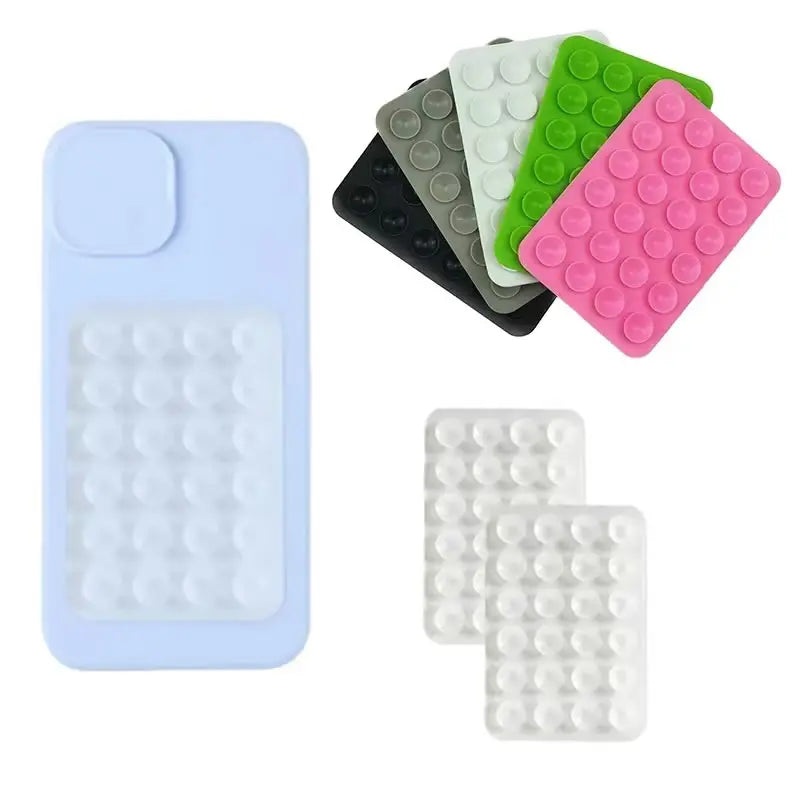 1PC Universal Silicone Suction Cup for Cell Phone Fixing with Adhesive Backing Anti-Slip Smartphone Holder