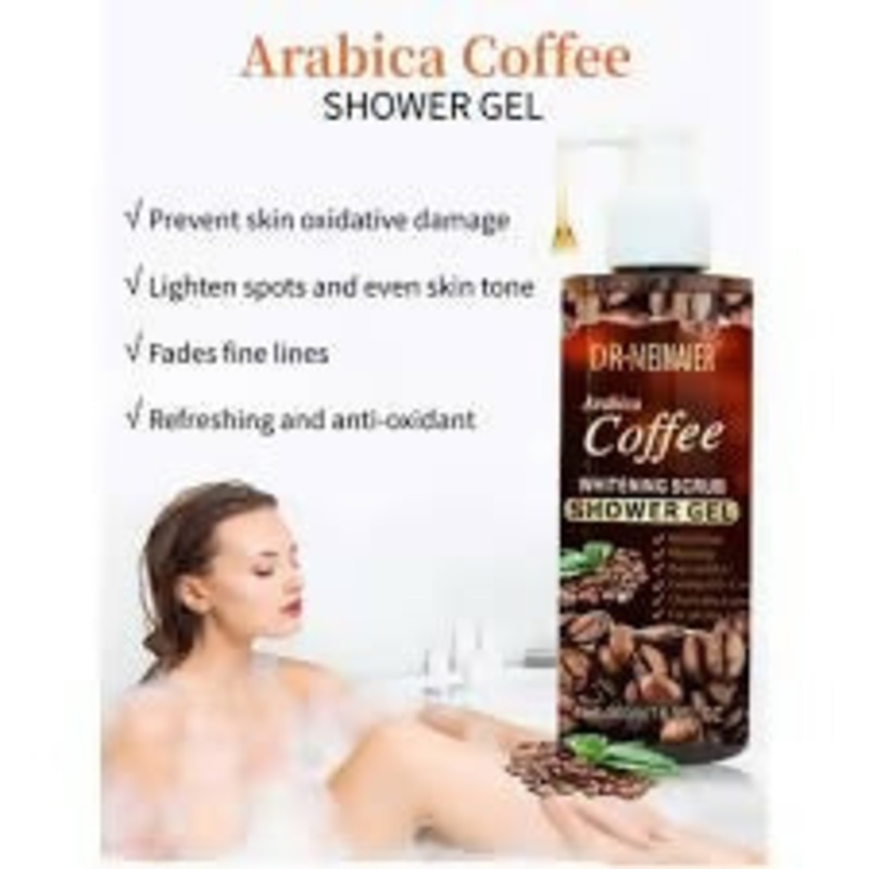 DR MEINAIER Arabica Coffee Shower Gel Whitening Cleansing Scrub