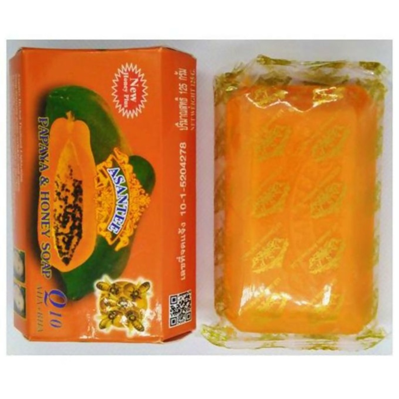 Asantee Papaya And Honey Whitening Anti Acne Soap