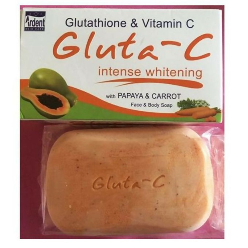 Gluta C Gluta-C Intense White-ning Soap With Papaya & Carrot