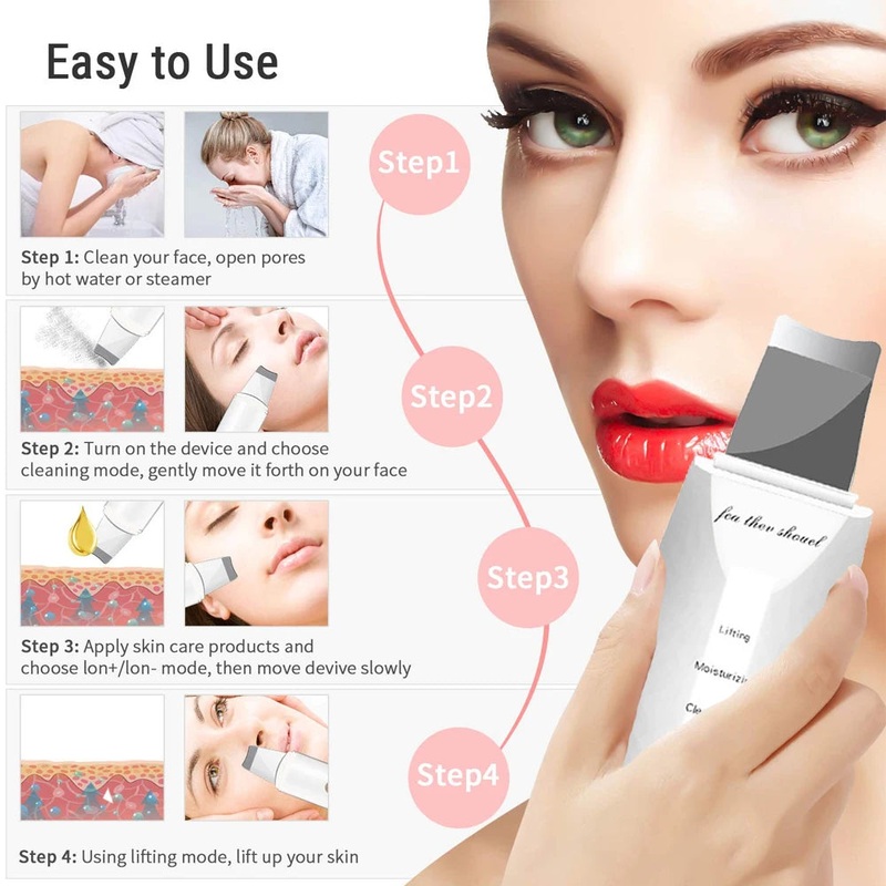 Facial Cleansing Brush – Deep Cleansing And Blackhead Removal With Massage, Valentine’s Day Gift