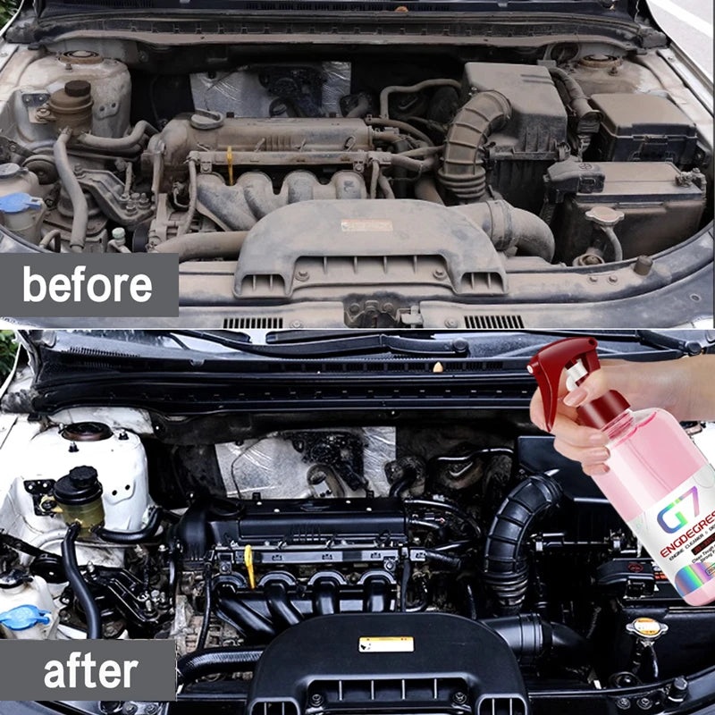 Engine Bay Cleaner Powerful Decontamination Cleaning Oil Dust Grease Remover Product For Engine Compartment