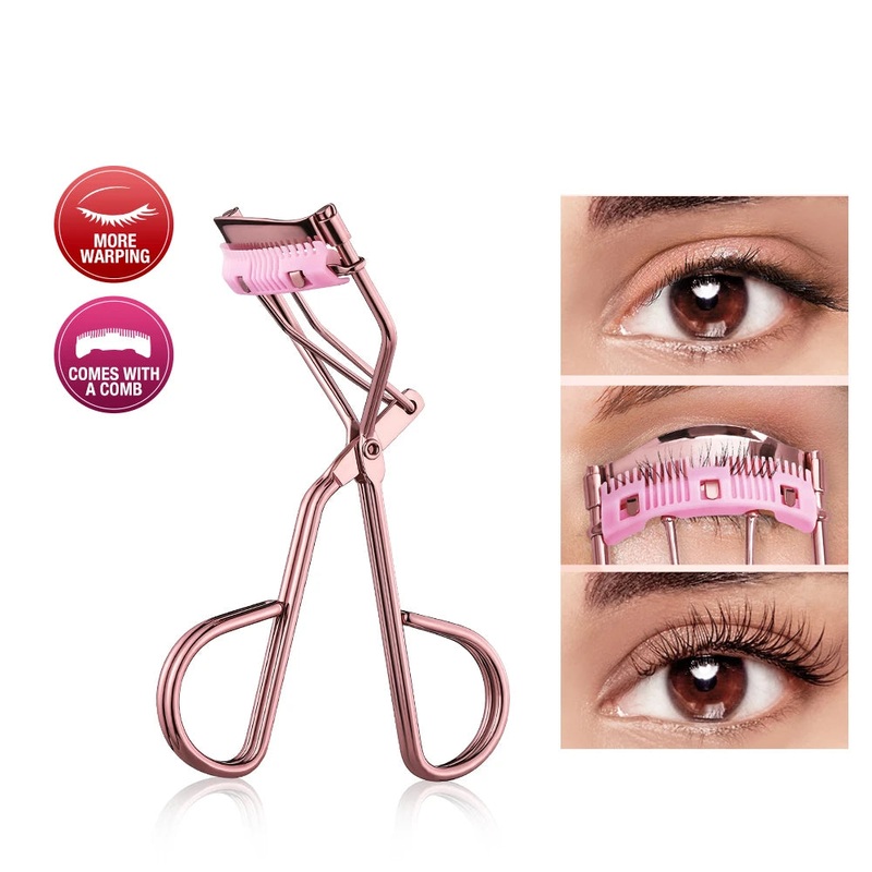 Professional Rose Gold Eyelash Curler Eyelash Makeup Tools Women’s Cosmetics Accessories Quick Styling Compact And Portable