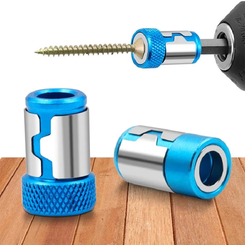 Universal Magnetic Ring Alloy Magnetic Ring Screwdriver Bit Anti-corrosion Strong Magnetizer Drill Bit Magnetic Ring Tool