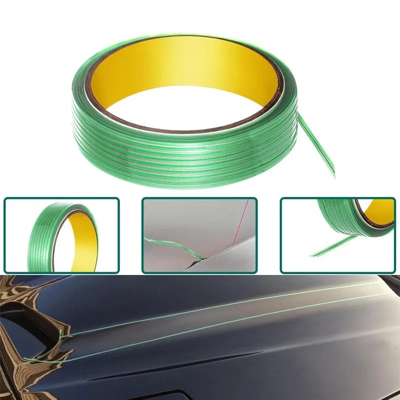 Vinyl Wrap Cutting Tape Car Stickers Design Line Auto Film Cut Tools Wrapping Edge Detailer Tape for Car Motorcycle Decal 5/10M