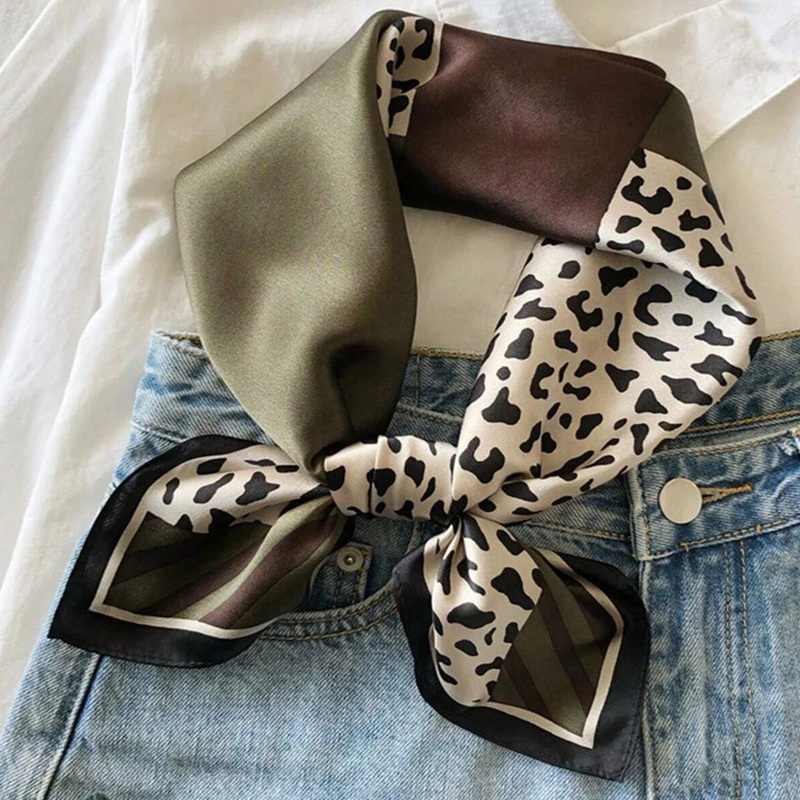 1 piece of women’s fashionable and minimalist style 70s scarf, suitable for business negotiations/leisure travel/festivals, etc