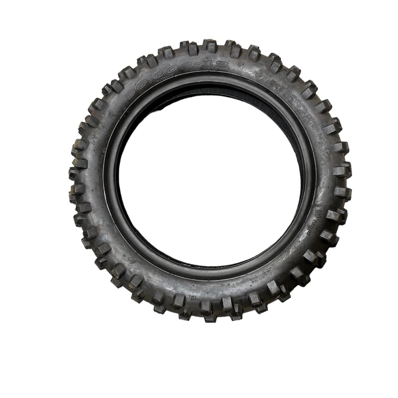 80-100/12 REAR PIT BIKE TYRE & TUBE