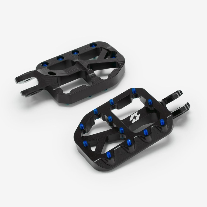 Full-E Charged Black Foot Peg with Coloured Pins Set for Light Bee / Talaria MX
