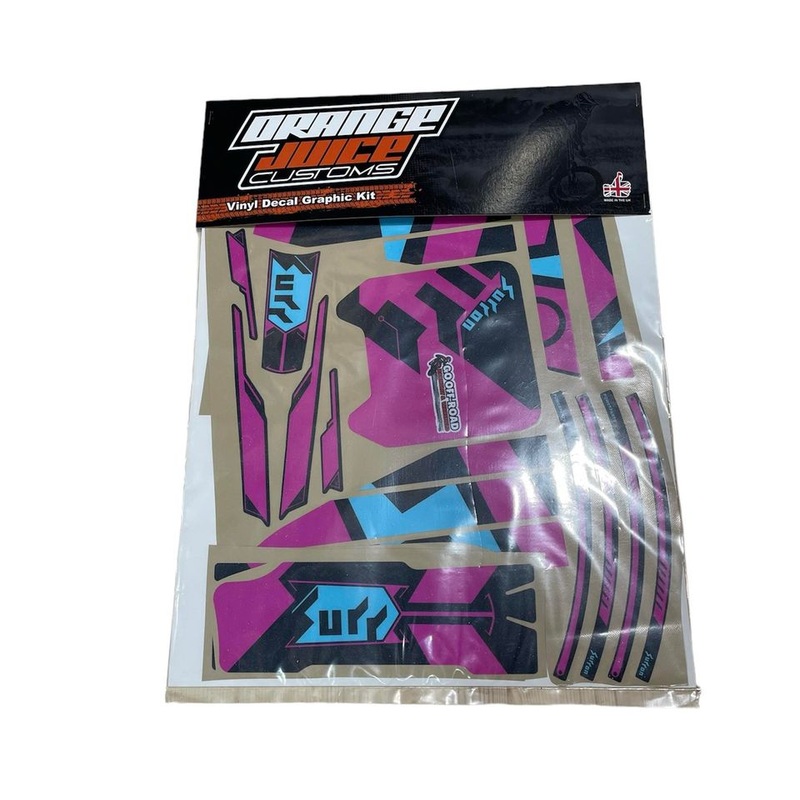 SUR RON OEM GRAPHICS KIT  – PINK/BLUE GLOSS