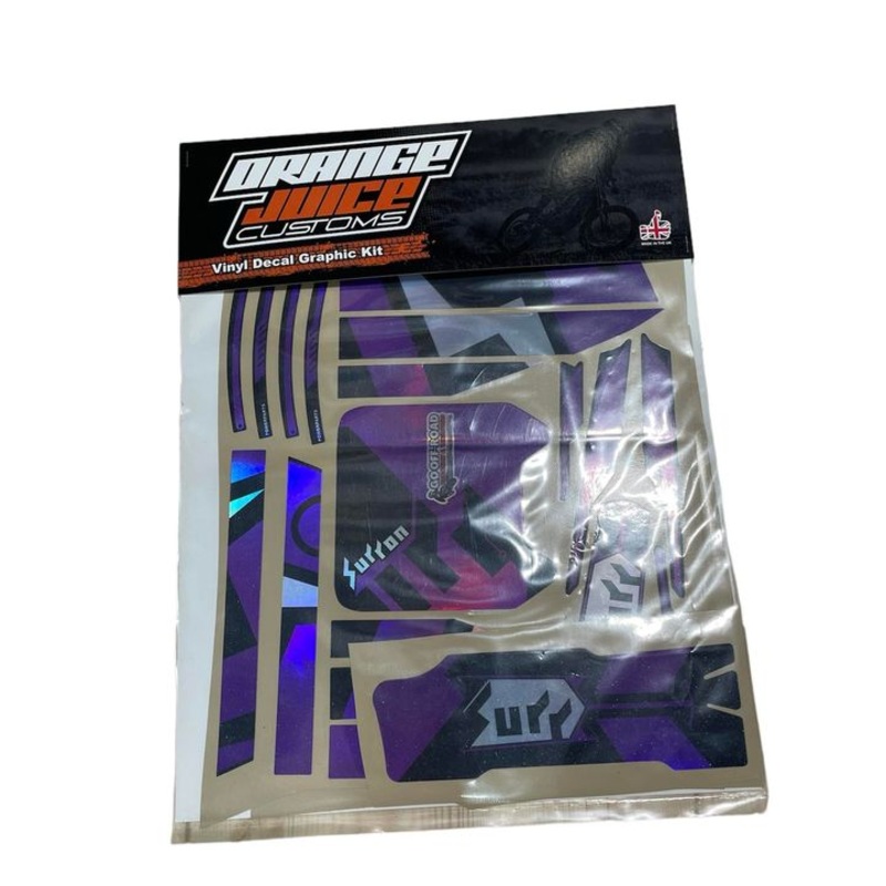 SUR RON OEM GRAPHICS KIT  – PURPLE HOLOGRAPHIC