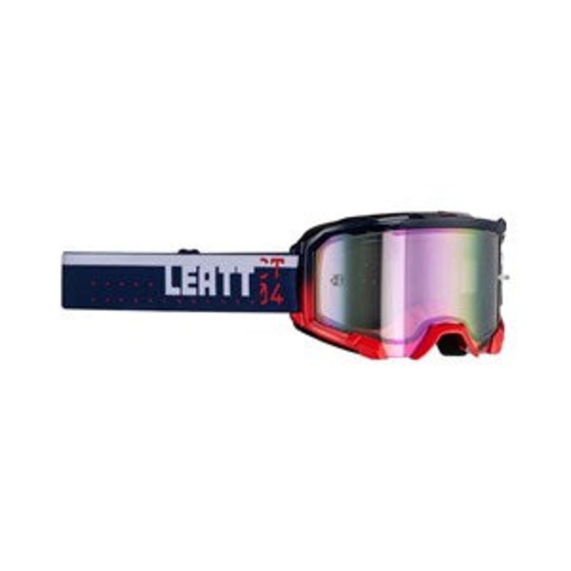 LEATT GOGGLE VELOCITY 4.5 IRIZ ROYAL – PURPLE LENS