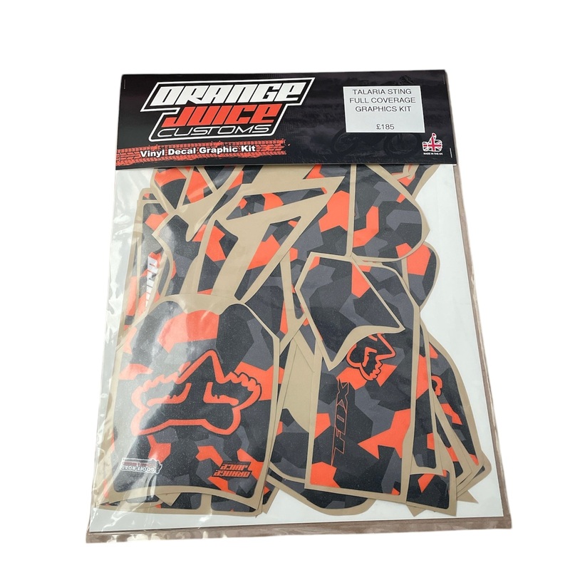TALARIA STING FULL COVERAGE GRAPHICS KIT – FOX RACING