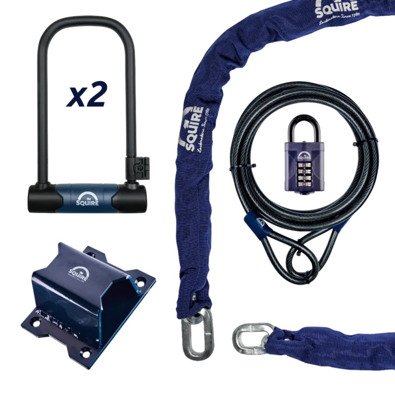 SQUIRE Matterhorn Bike Lock Home Kit