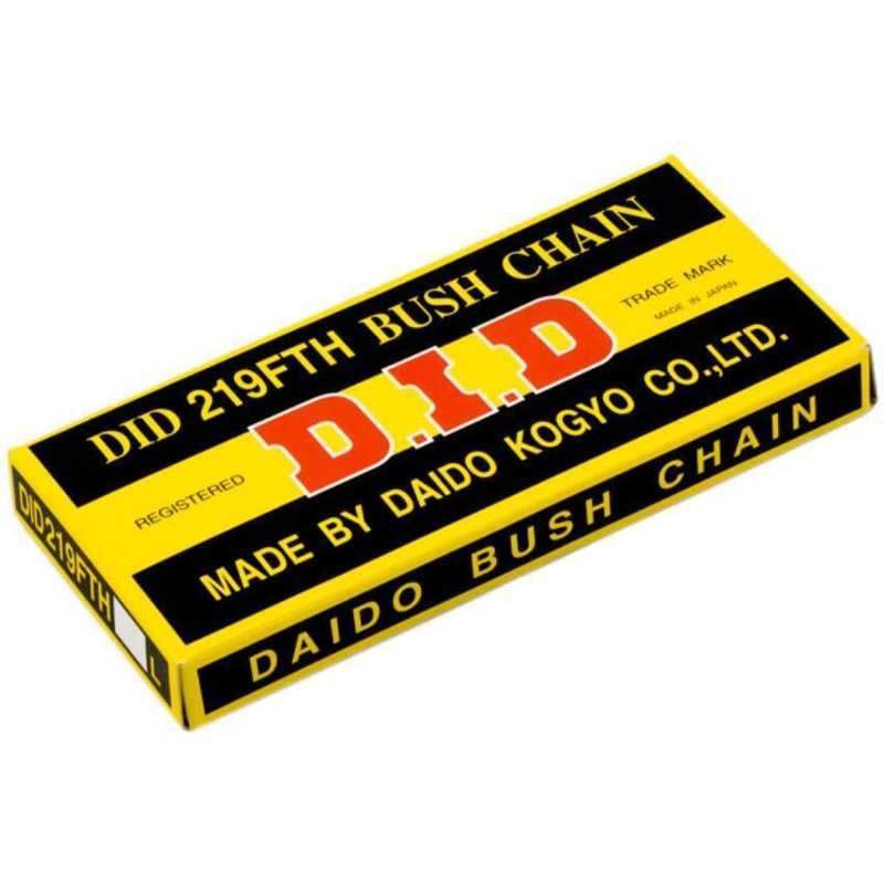 DID 219FTH BUSH CHAIN 122 LINKS (EBOX 1/2/3 UPGRADED CHAIN)