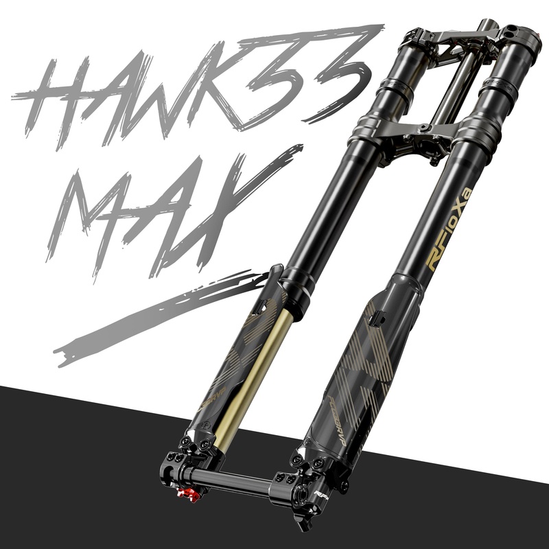 PRE-ORDER RFLOXA HAWK33 MAX BLACK FRONT FORK FOR TALARIA MX5