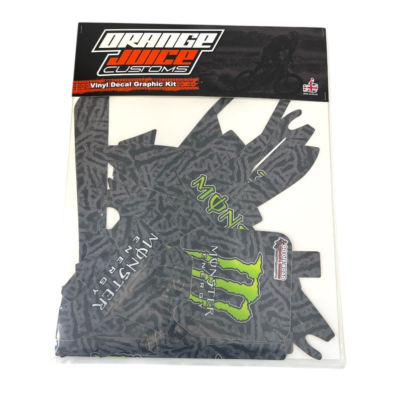 SUR RON LBX FULL COVERAGE GRAPHIC KIT – MONSTER GREY