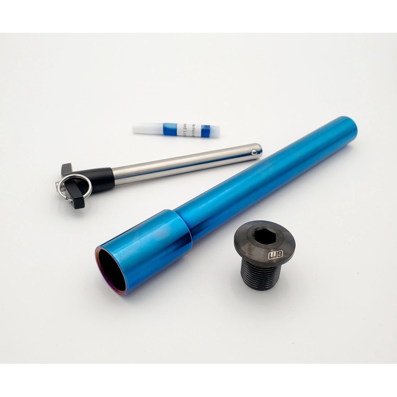 WARP 9 Stark Varg Titanium Front Axle