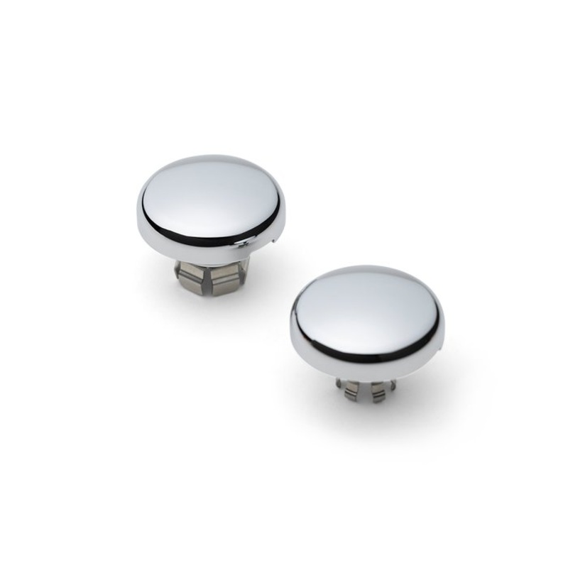 Harley-Davidson Front Axle Nut Covers – Chrome