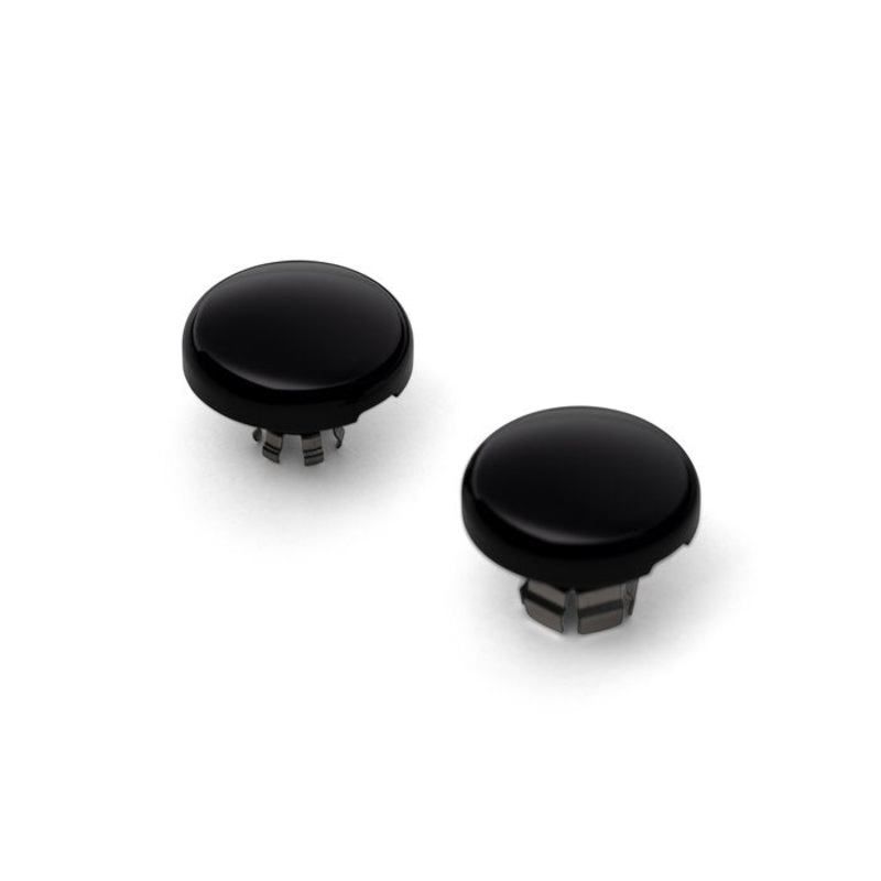 Harley-Davidson Front Axle Nut Covers – Gloss Black