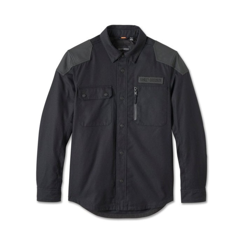 Willie G Skull Graphic Operative 2.0 Riding Shirt Jacket