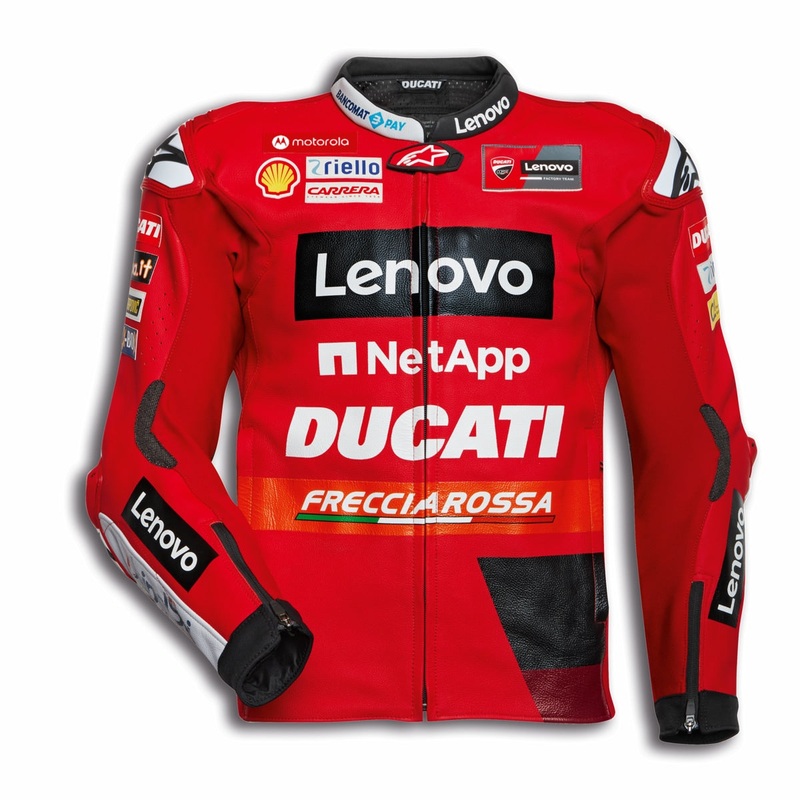 Ducati Replica MotoGP 22 Men’s Leather Jacket