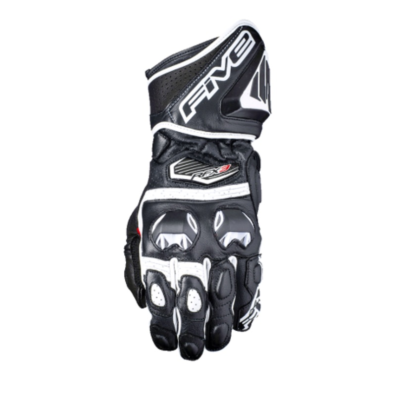 Five RFX-3 Motorcycle Gloves – Black/White CL