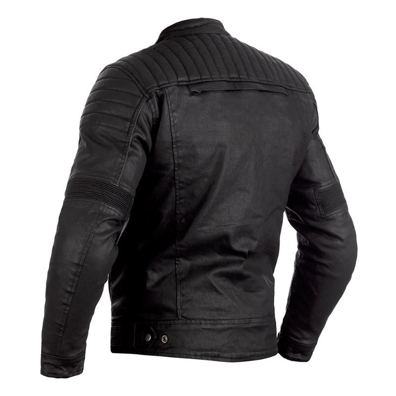 RST Brixton CE Waterproof Wax Jacket – Black