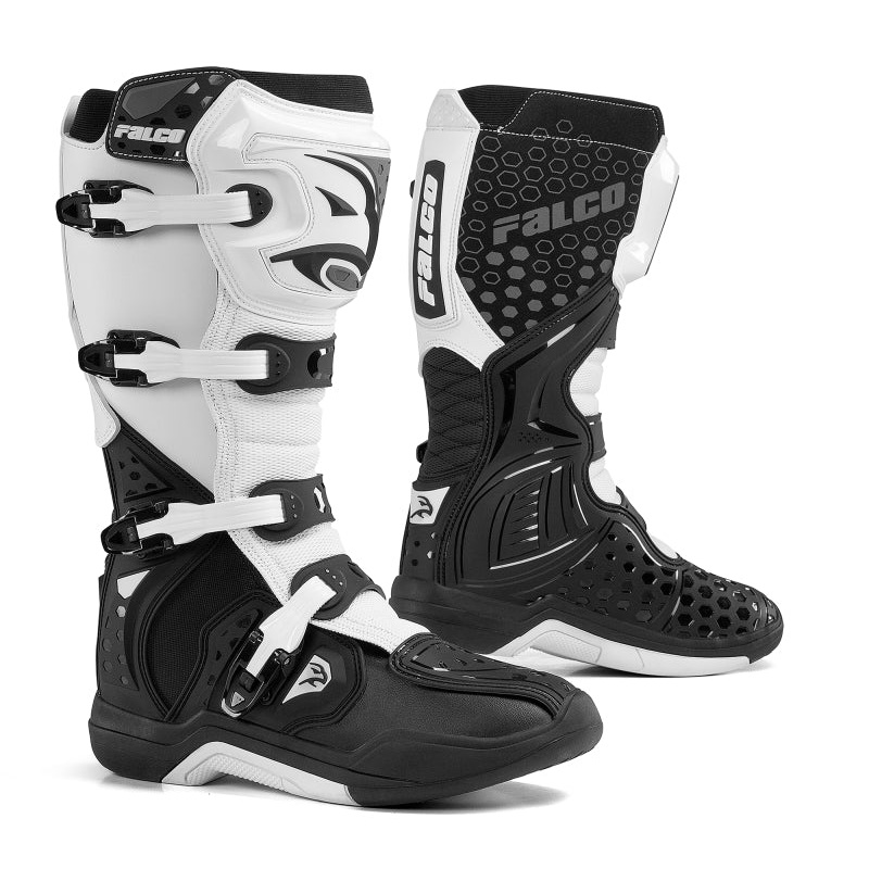 Falco Level Boots – Black/White CL