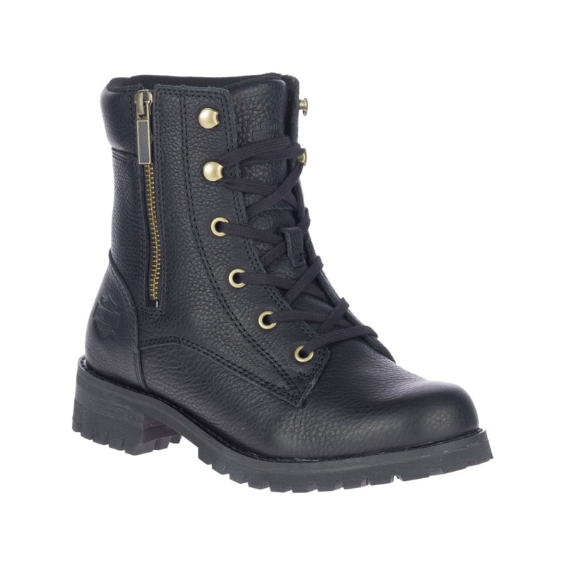 Harley-Davidson Women’s Nolana 6-Inch Black Motorcycle Boots