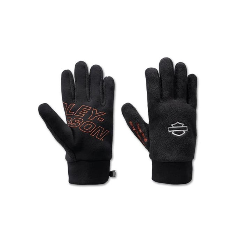 Harley-Davidson Men’s Combustion Windproof Fleece Gloves CL