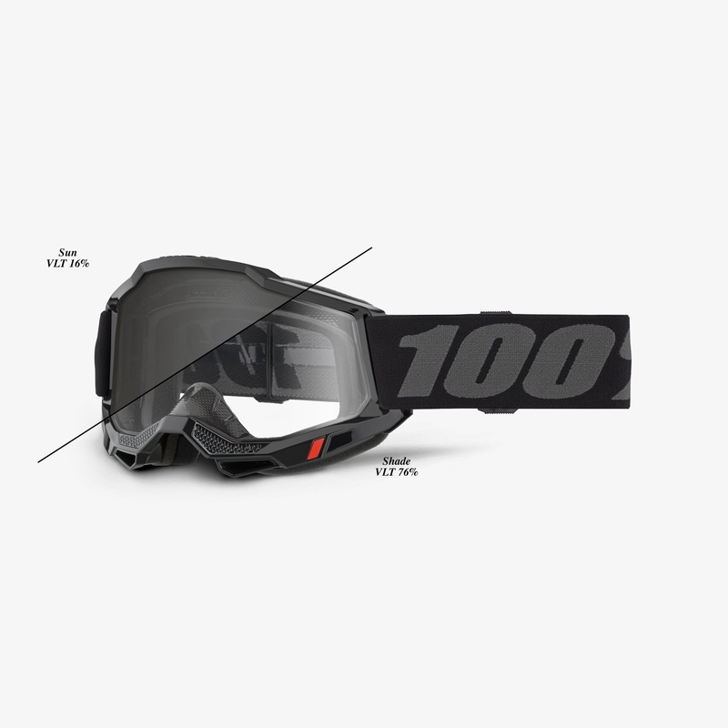 100% Adult Accuri 2 OTG/UTV/ATV Desert – Goggle Blk CL