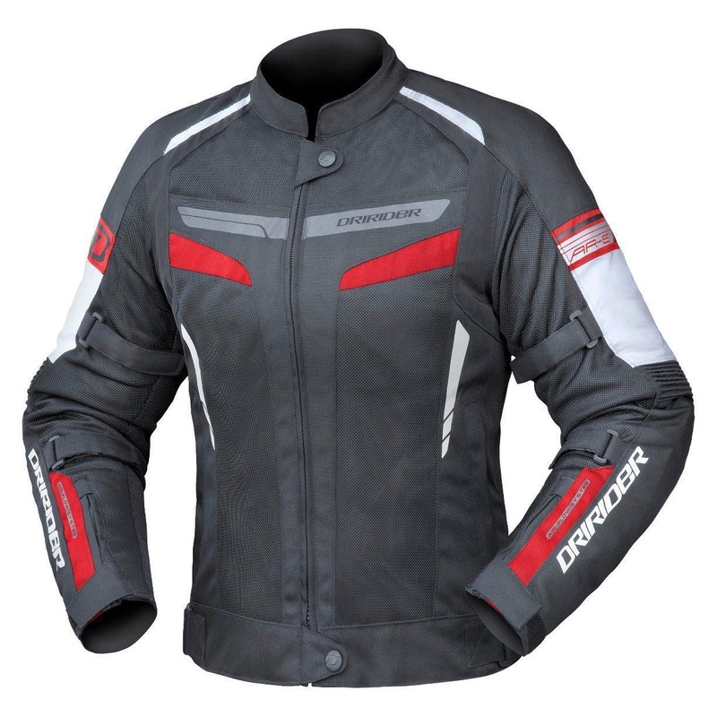 Dririder Air-Ride 5 Women’s Jacket -Black/Red CL