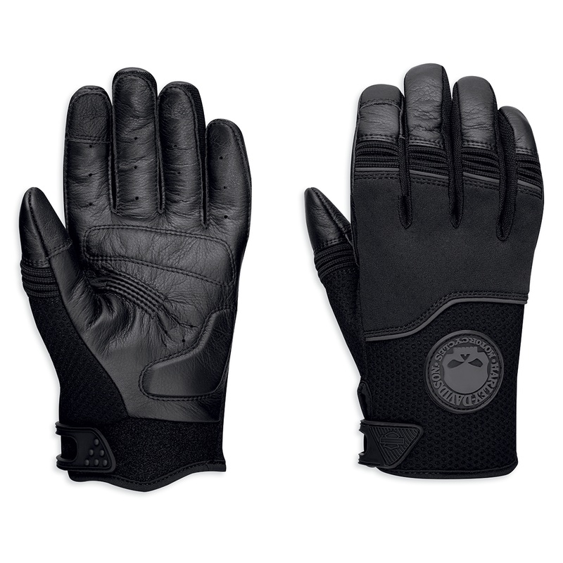 Harley-Davidson Newhall Men’s Mixed Media Gloves CL