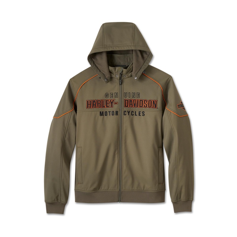 Harley-Davidson Soft Shell Jacket Idyll Performance Green