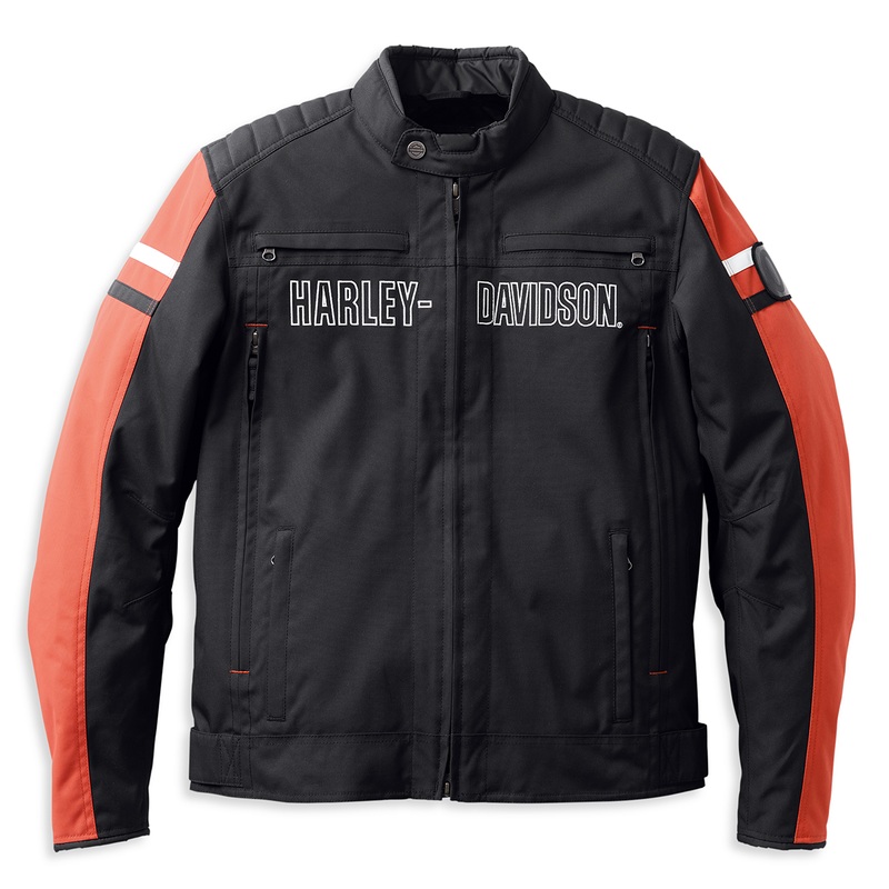 Harley-Davidson Hazard Waterproof Men’s Textile Riding Jacket