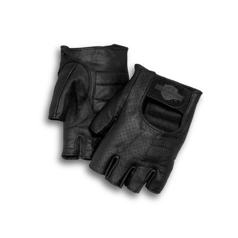 Harley-Davidson Men’s Perforated Fingerless Gloves