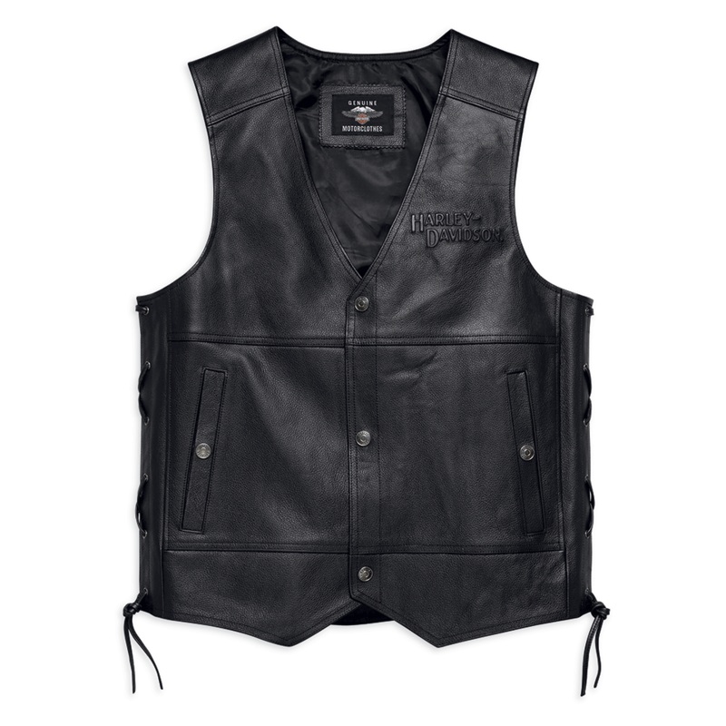 Harley-Davidson Tradition II Men’s Leather Vest