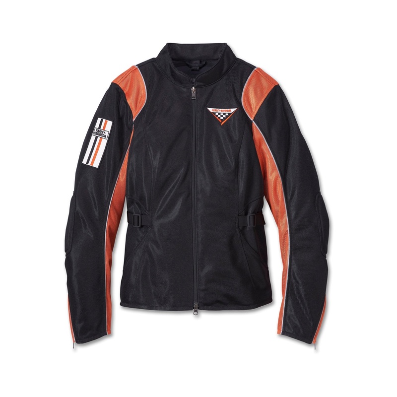 Harley-Davidson Women’s Cora Mesh 2.0 Riding 3-in-1 Jacket w/ armour pockets
