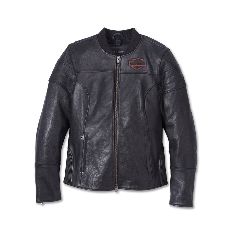 Harley-Davidson Women’s Miss Enthusiast 2.0 Leather 3-in-1 Jacket