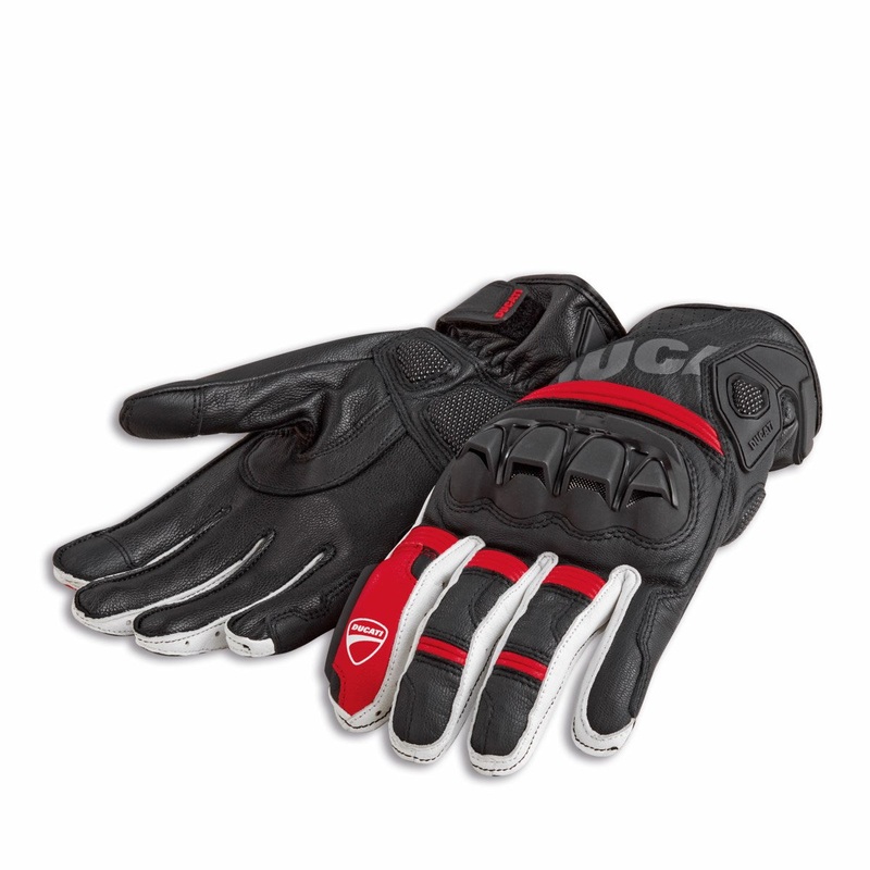 Ducati Sport C4 – Fabric-Leather Gloves