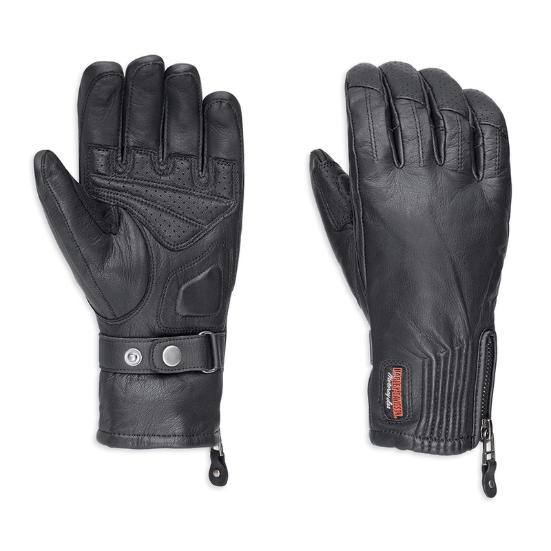 Harley-Davidson Jayden Under Cuff Women’s Gauntlet Gloves