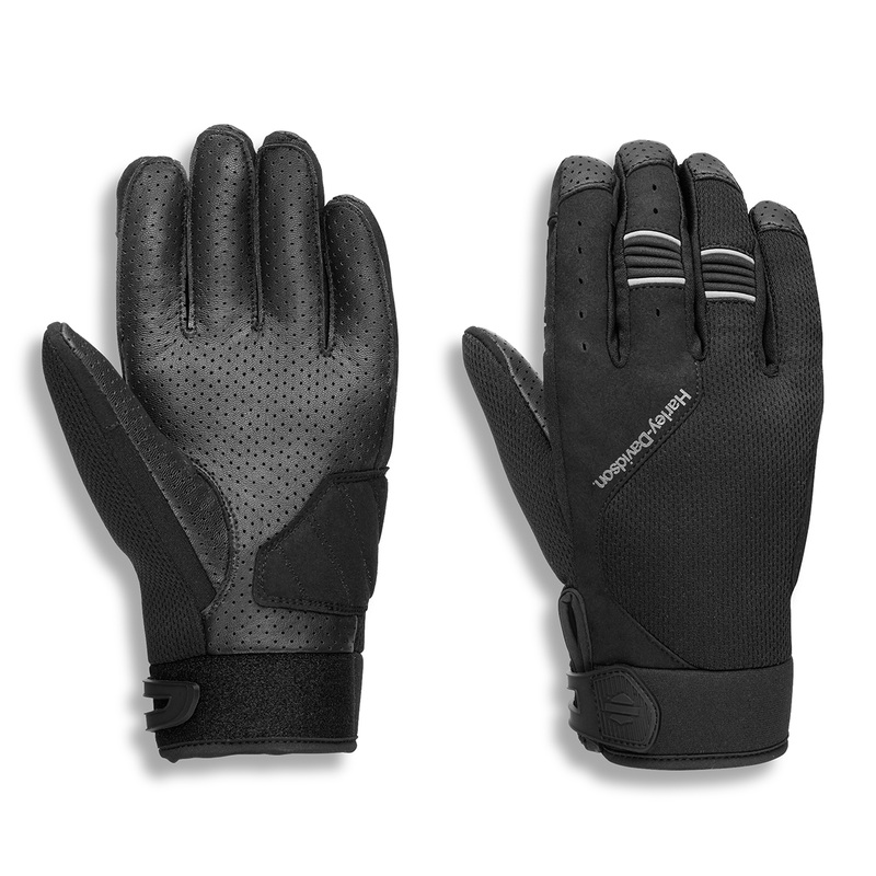Harley-Davidson Kilbourn Men’s Full Finger Mixed Media Glove