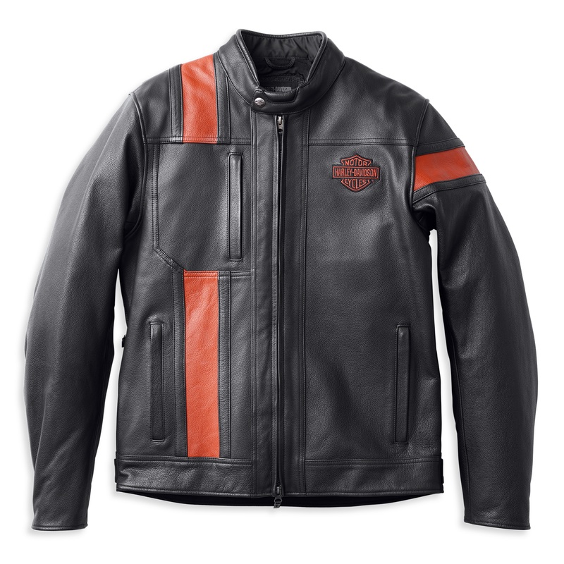 Harley-Davidson Hwy-100 Men’s Waterproof Leather Jacket