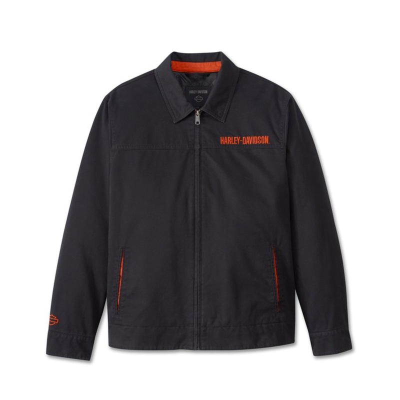 Harley-Davidson Men’s Bar Font Jacket