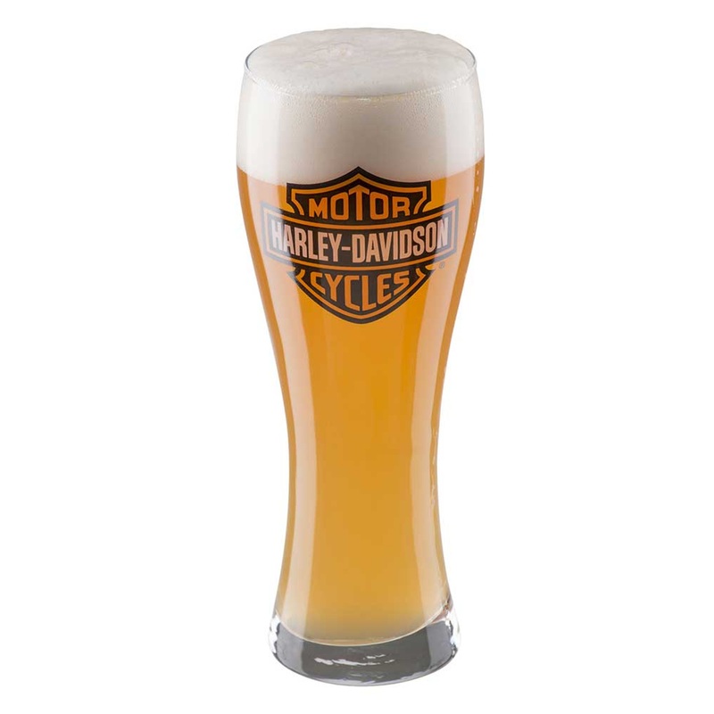 Harley-Davidson Core Bar & Shield Logo Pilsner Glass