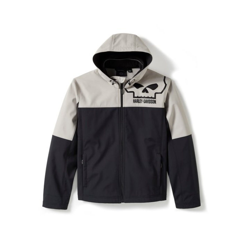 Harley-Davidson Men’s Willie G Skull Water Repellent Softshell Jacket